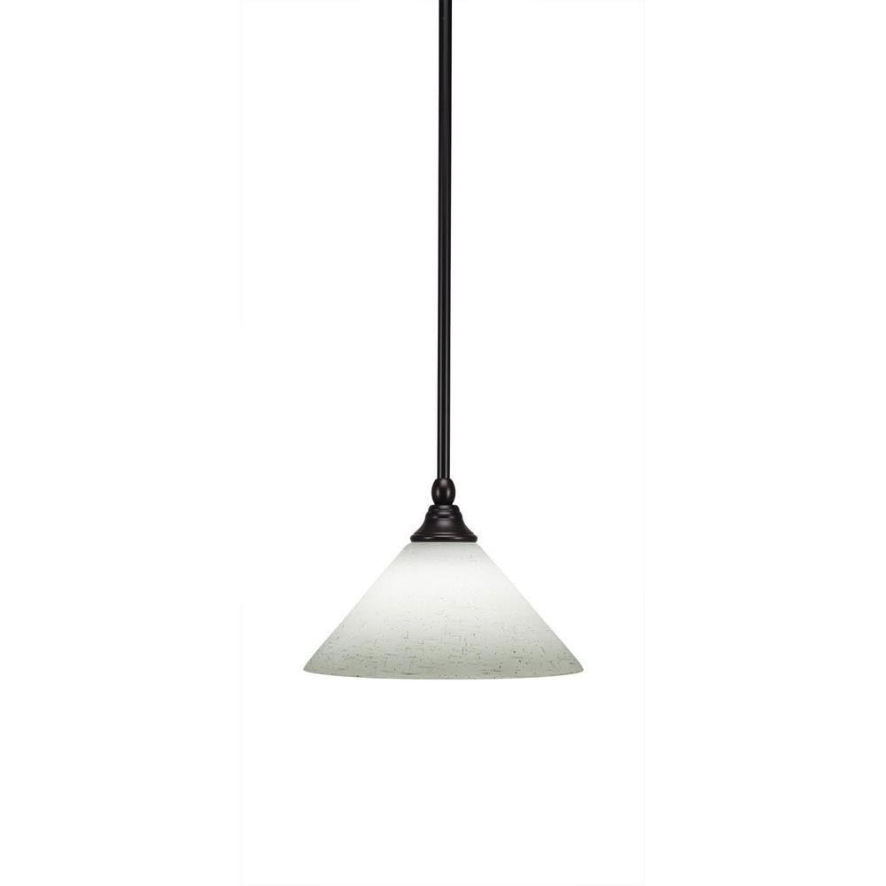 Toltec Lighting 23-Es-314 Any 3 Light Stem Mini Pendant 10&quot; White Muslin Glass