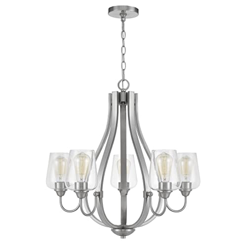 Cal Fx-3773-5 Newport - 5 Light Chandelier-25.875 Inches Tall And 26.25 Inches Wide