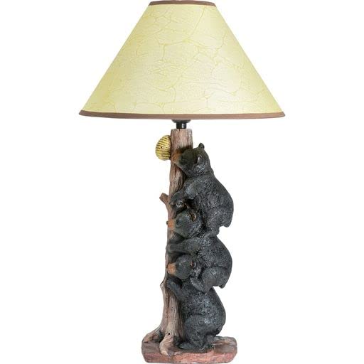 BLACK FOREST DECOR Three Black Bears Figurine - Model 674956108839