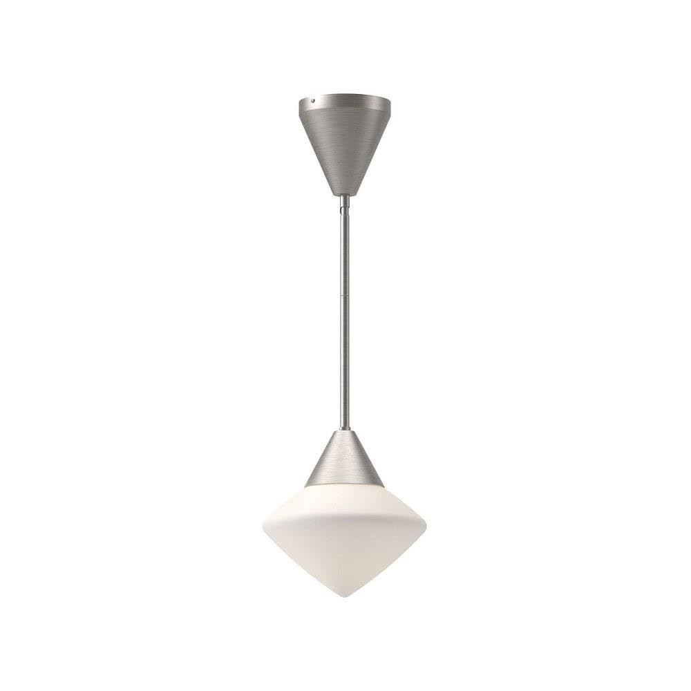 Alora Mood PD537508BNOP Nora Pendant, Brushed Nickel/Opal Matte Glass