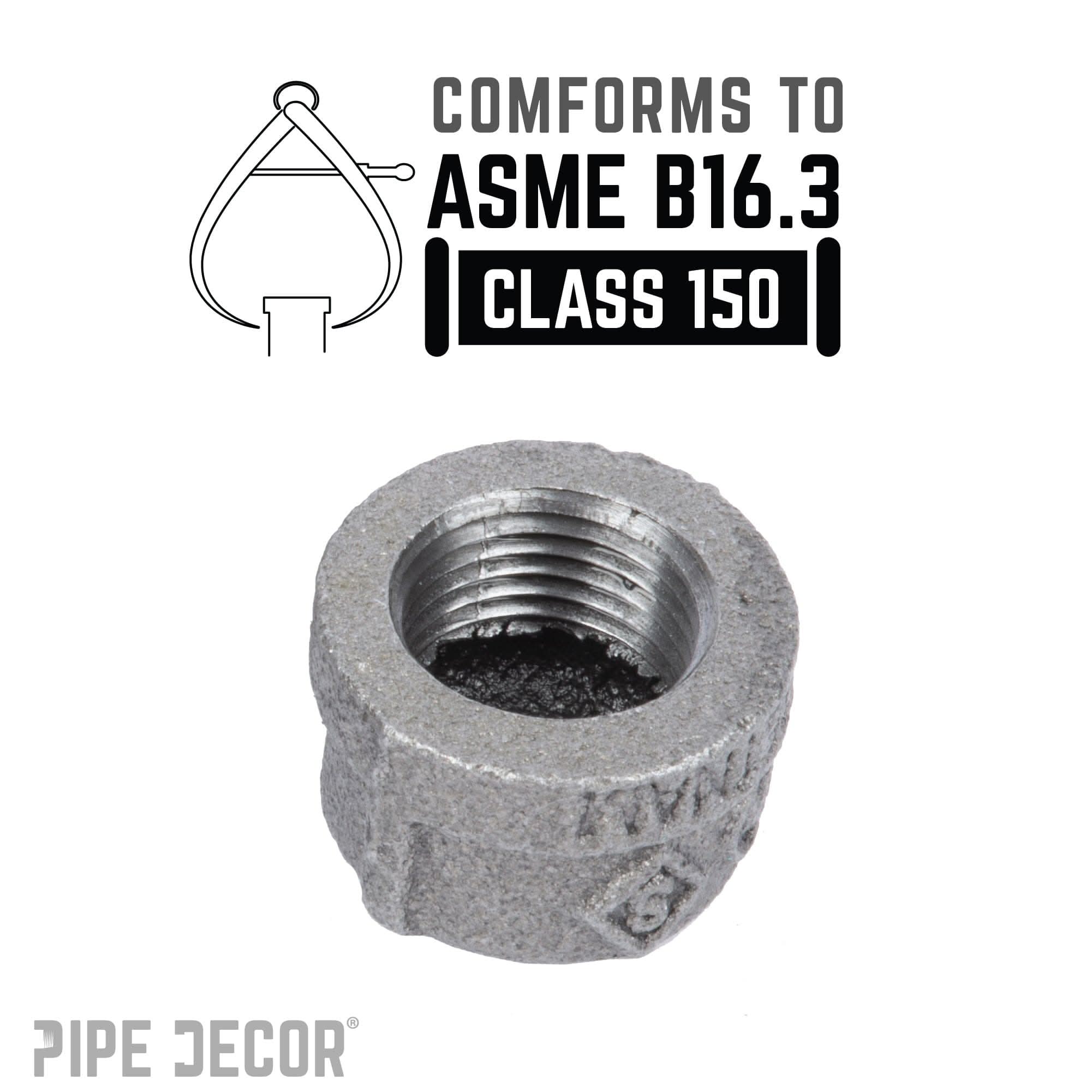 3/8 in. Black Cap