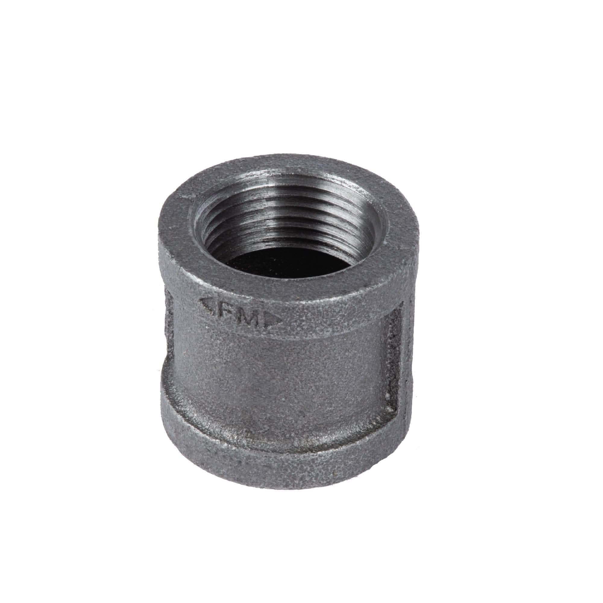 3/4 in. Black Coupling