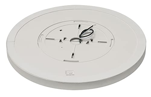 Edge 6'' Round Led Flush Mount - White