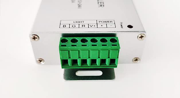12V-24V RGB LED Strip Remote Controller - RF Remote for 5050 3528 SMD Lights, Easy Control, Ideal for Home Lighting Decor