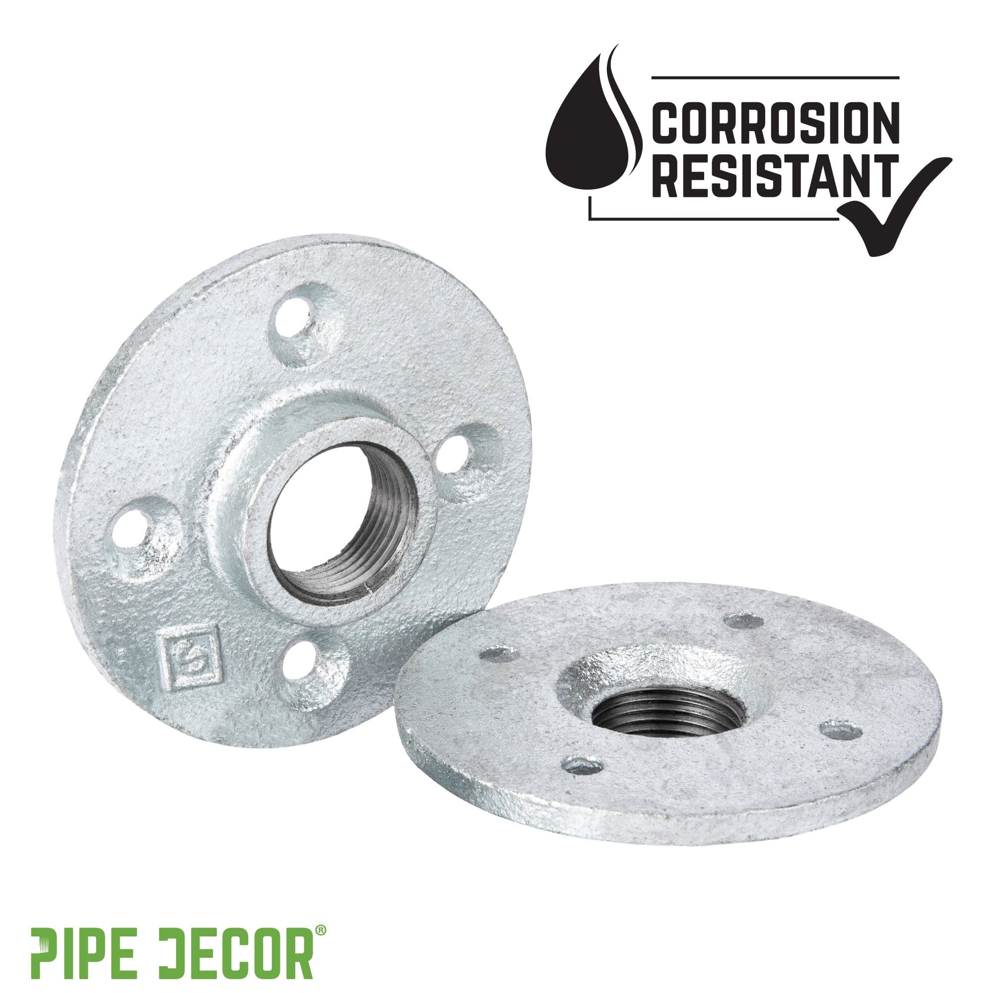 1 in. Galvanized Iron Floor Flange