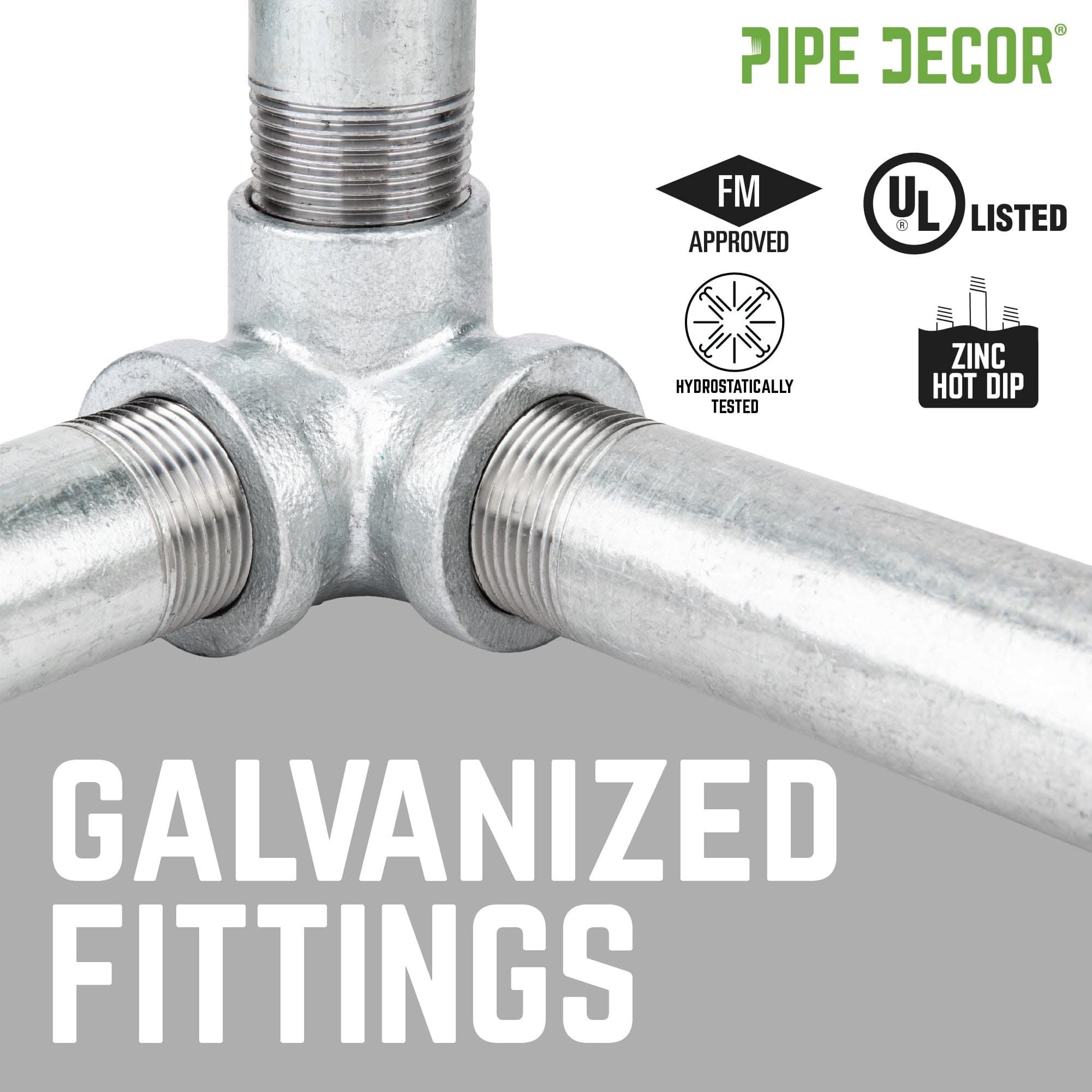 1 1/4 in. Galvanized Iron Locknut