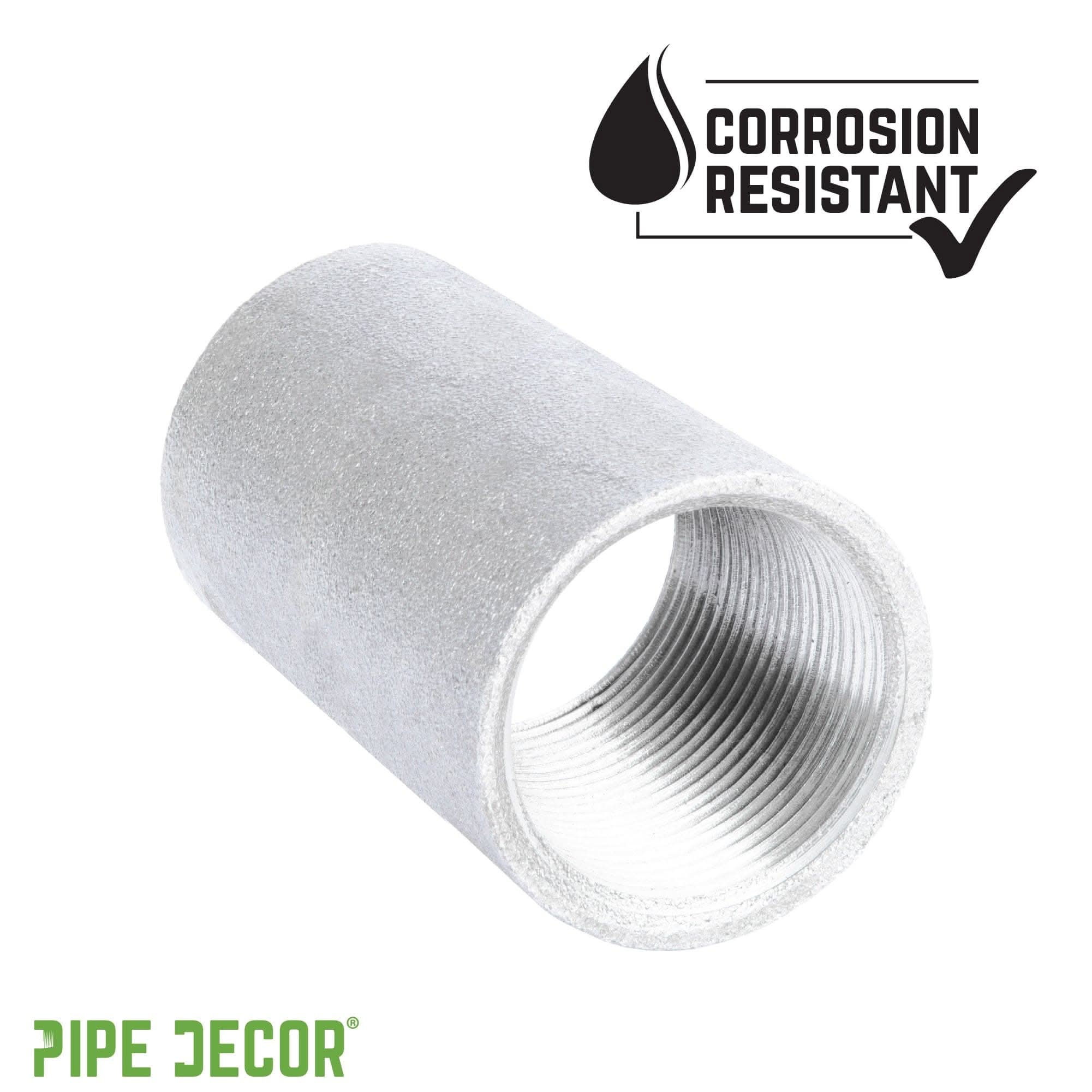 2 in. Galvanized Steel Merchant Coupling