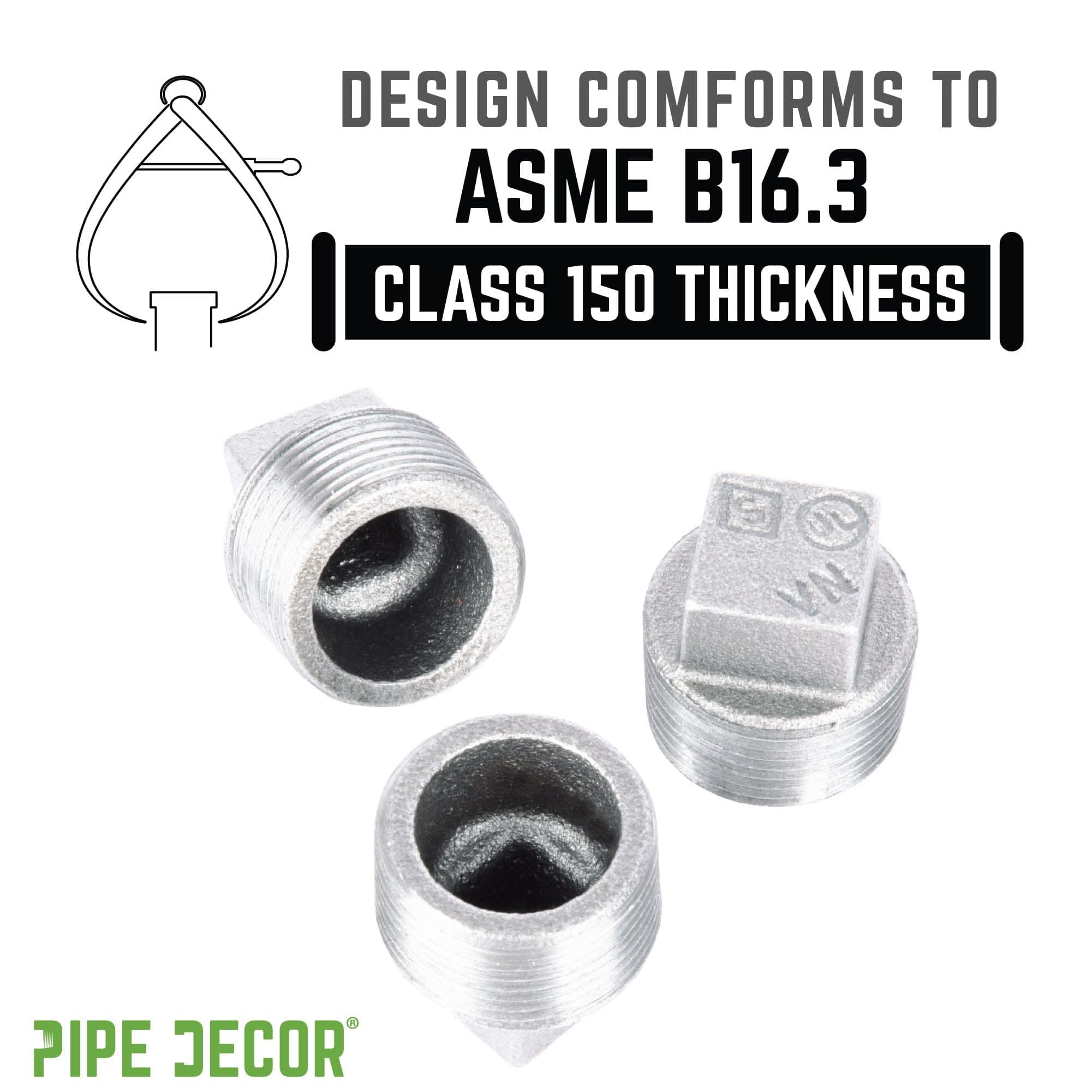 1/4 in. Galvanized Iron Plug