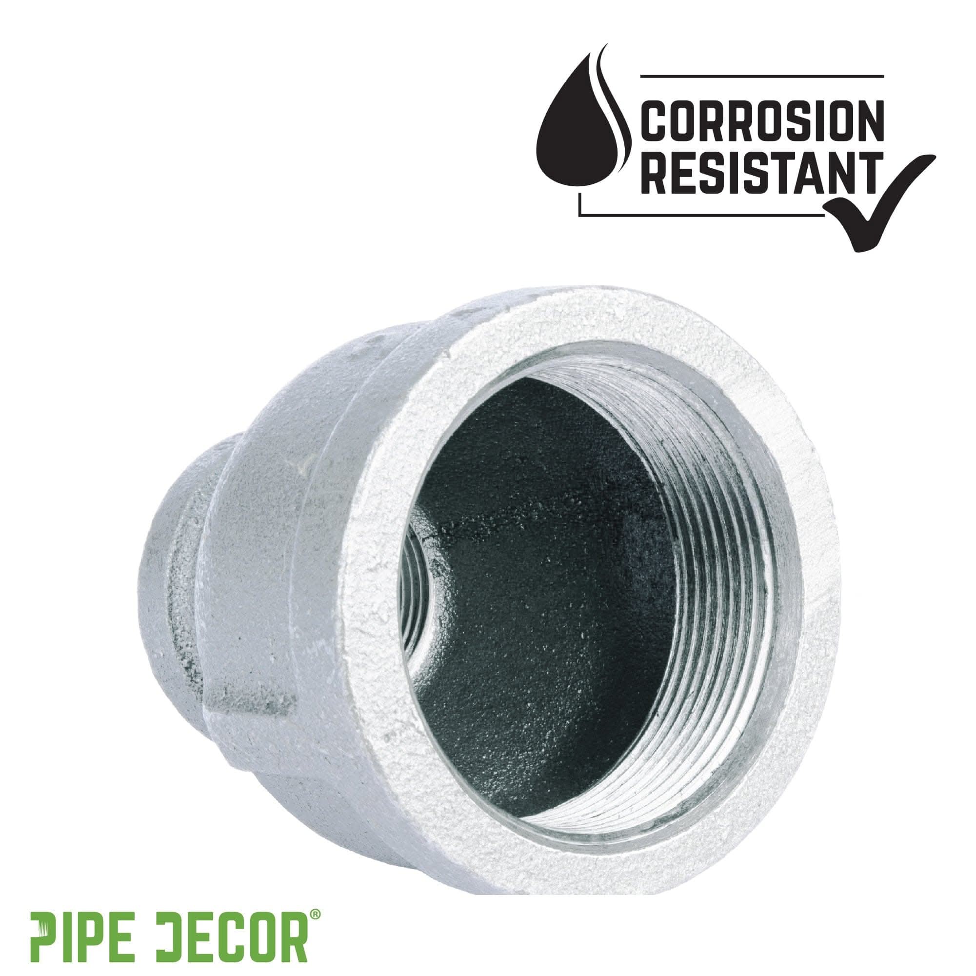 1 1/4 in. x 3/4 Galvanized Iron Reducing Coupling