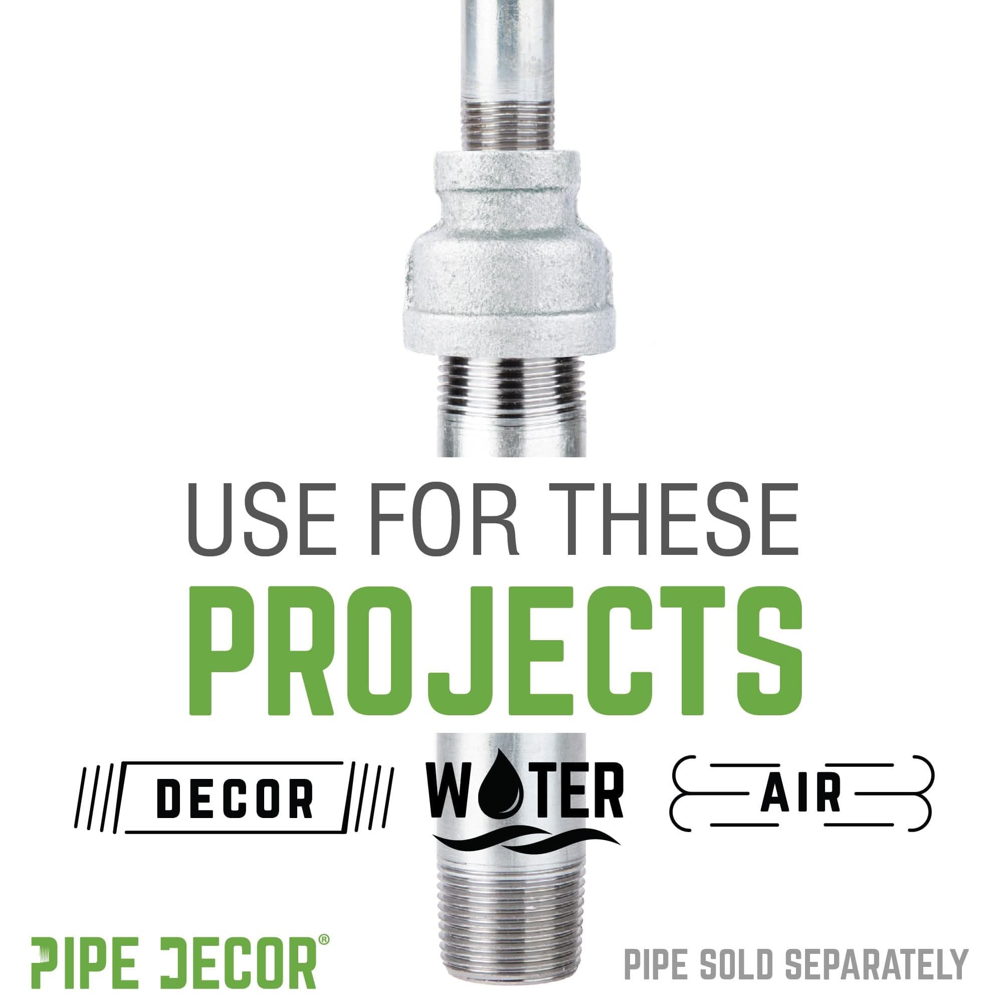 3/4 in. x 3/8 in. Galvanized Iron Reducing Coupling
