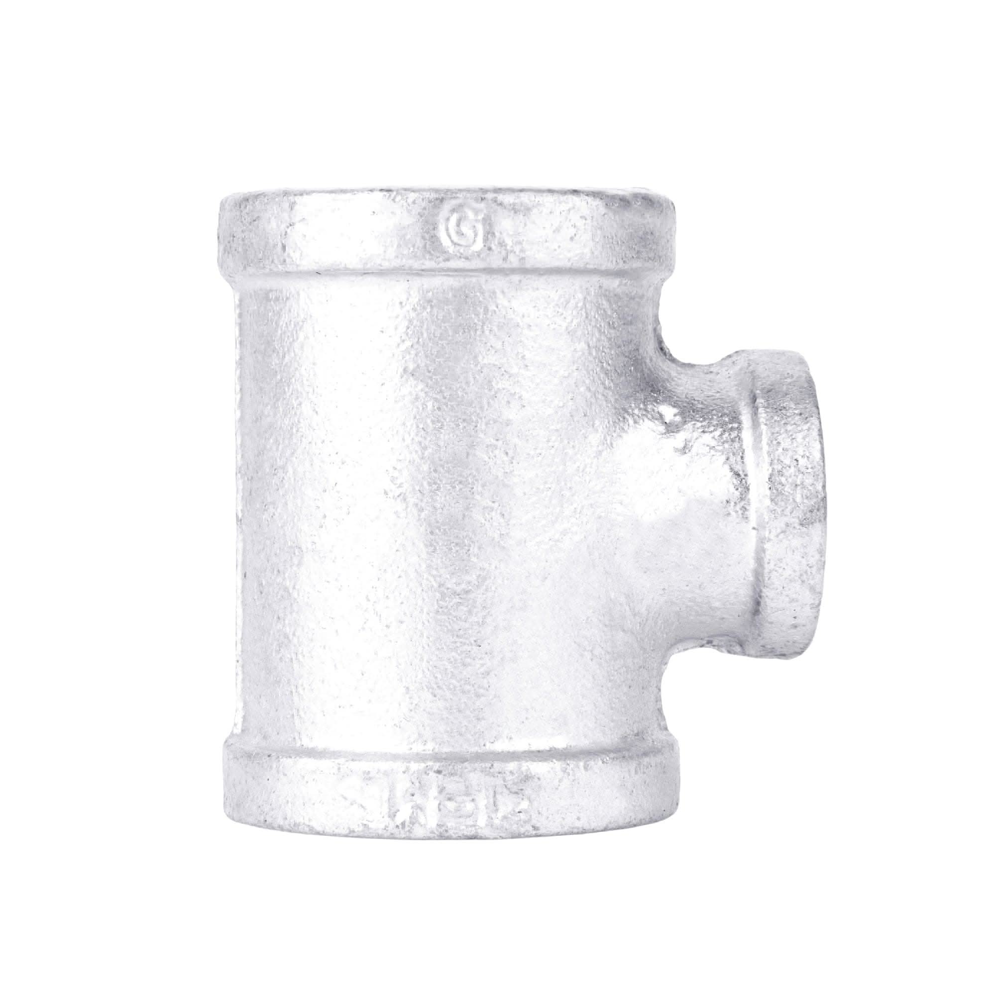 1 in. x 1 in. x 1/2 in. Galvanized Reducing Tee