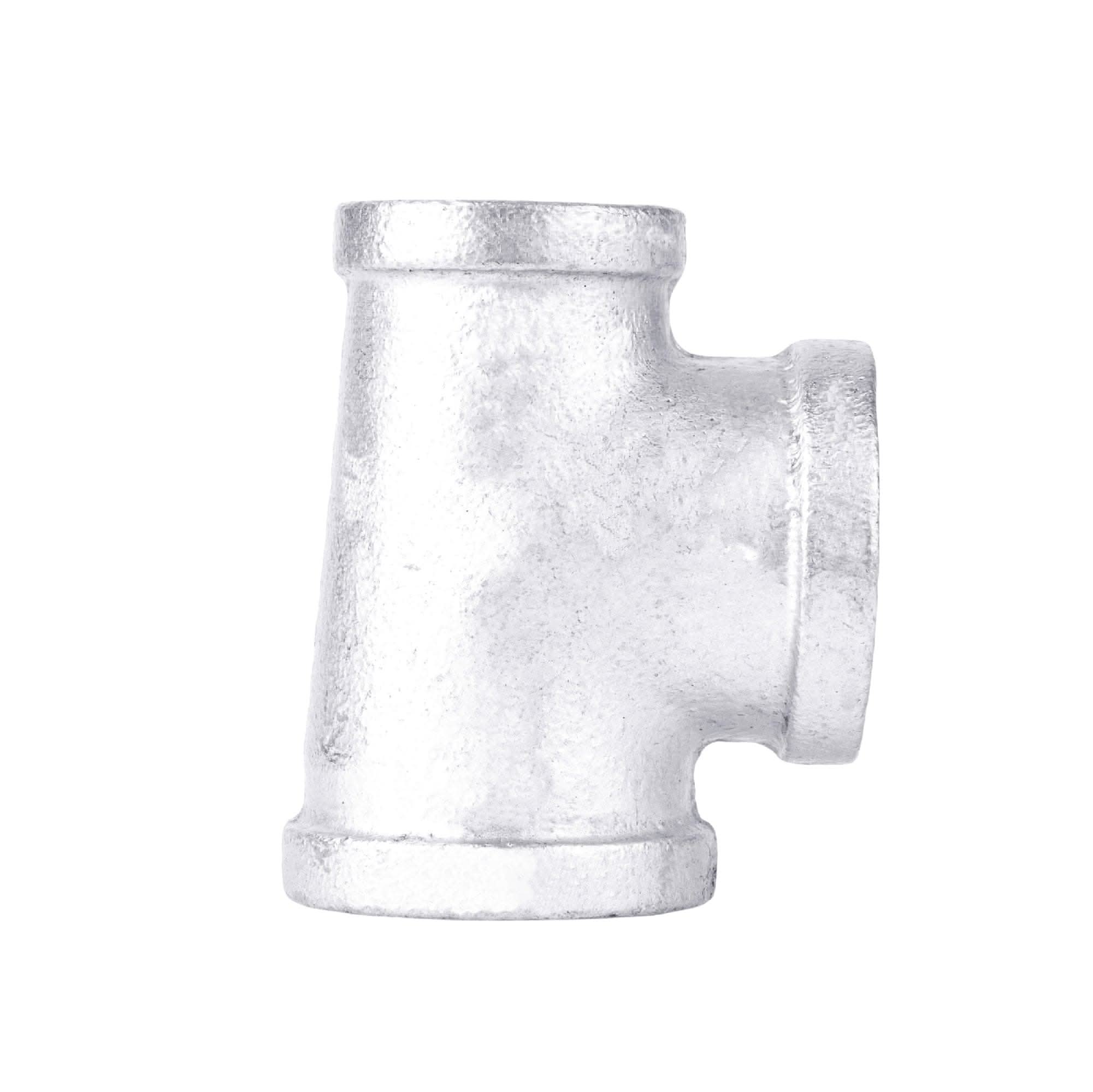 1 in. x 3/4 in. x 1 in. Galvanized Reducing Tee