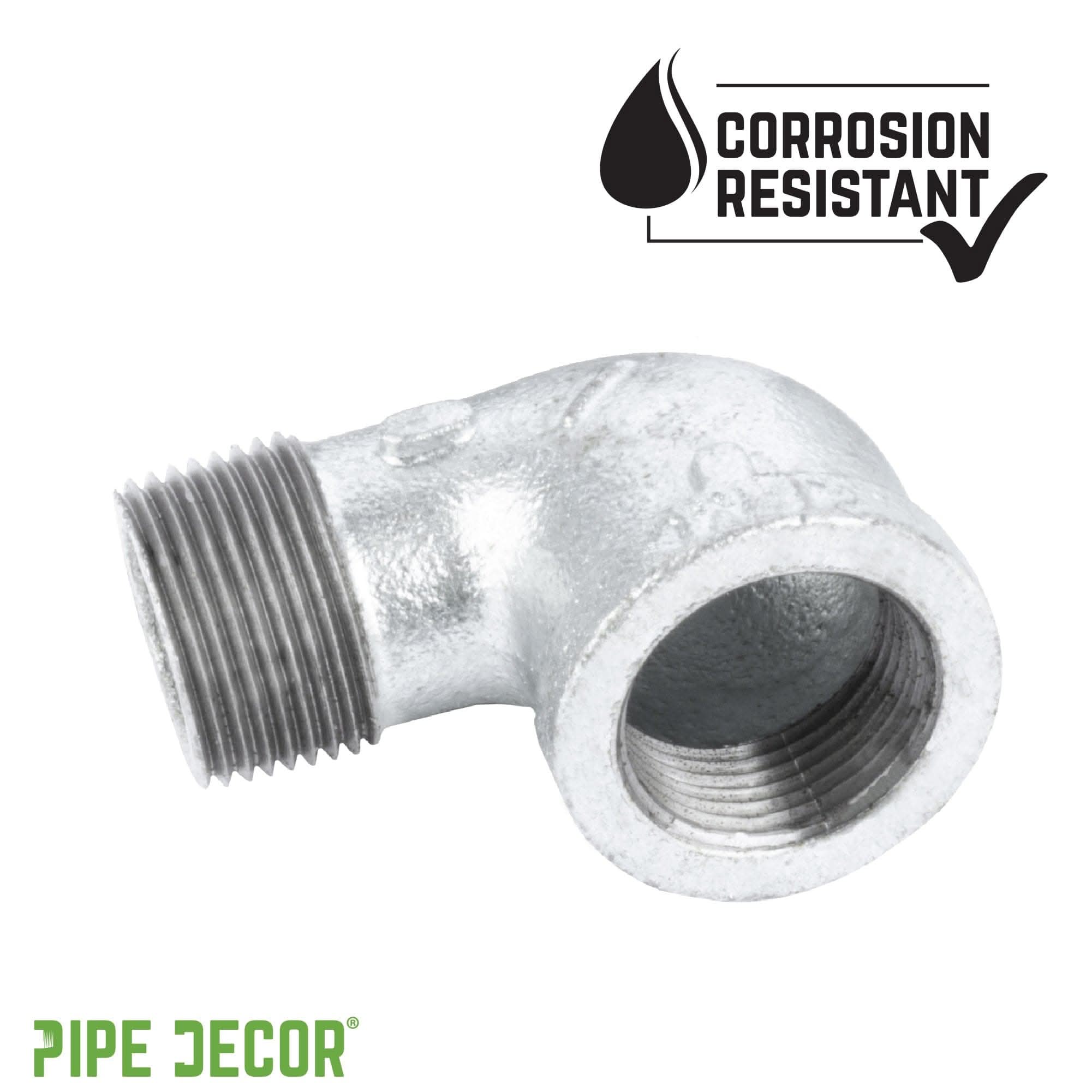1/2 in. Galvanized Iron 90 Degree Street Elbow