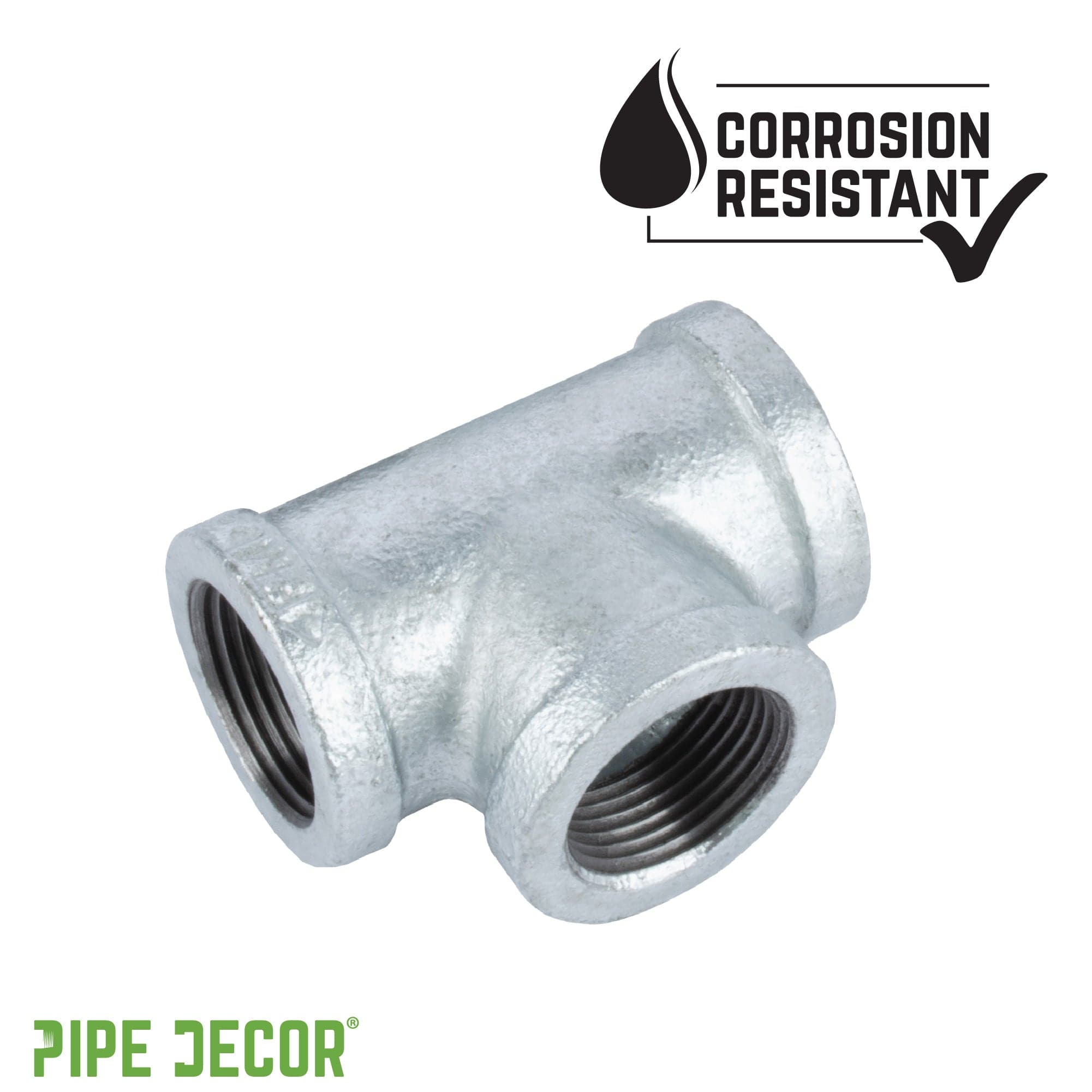 1/2 in. Galvanized Iron Tee