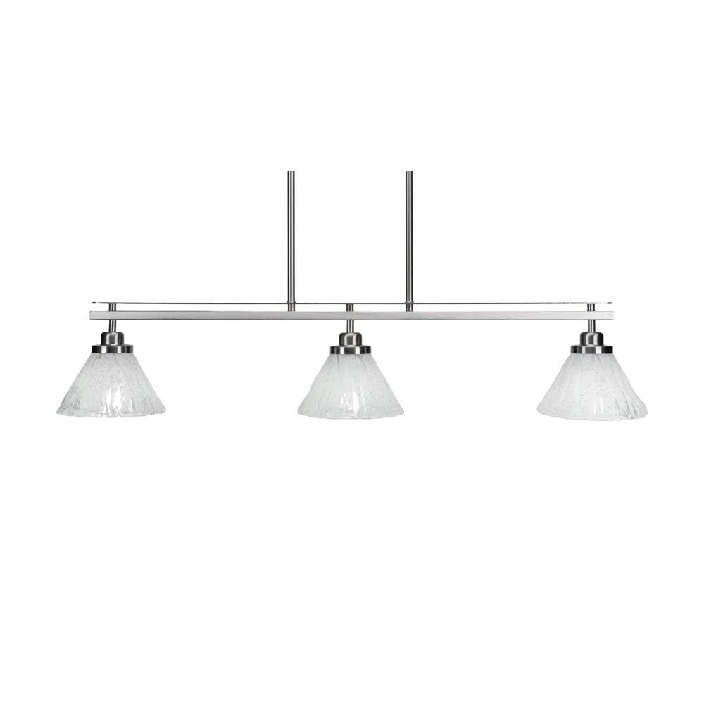 Odyssey 3 Light Island in Brushed Nickel (2636-BN-7195)