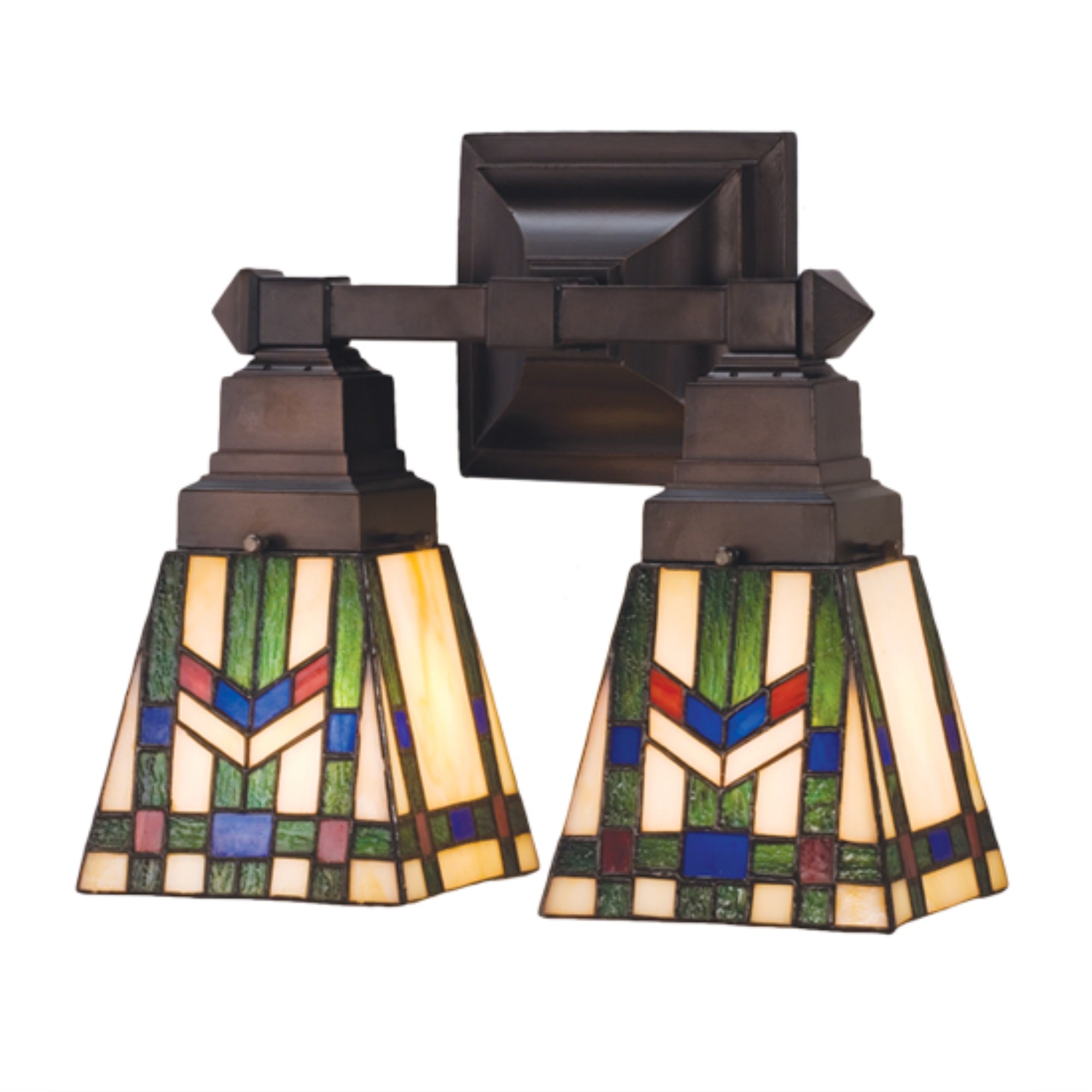 12 inchW Prairie Wheat 2 LT Wall Sconce