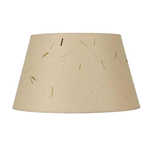 Cal Lighting Round Paper Shade, Kraft, 11inx19inx19in, Model CALSH-8115-19F