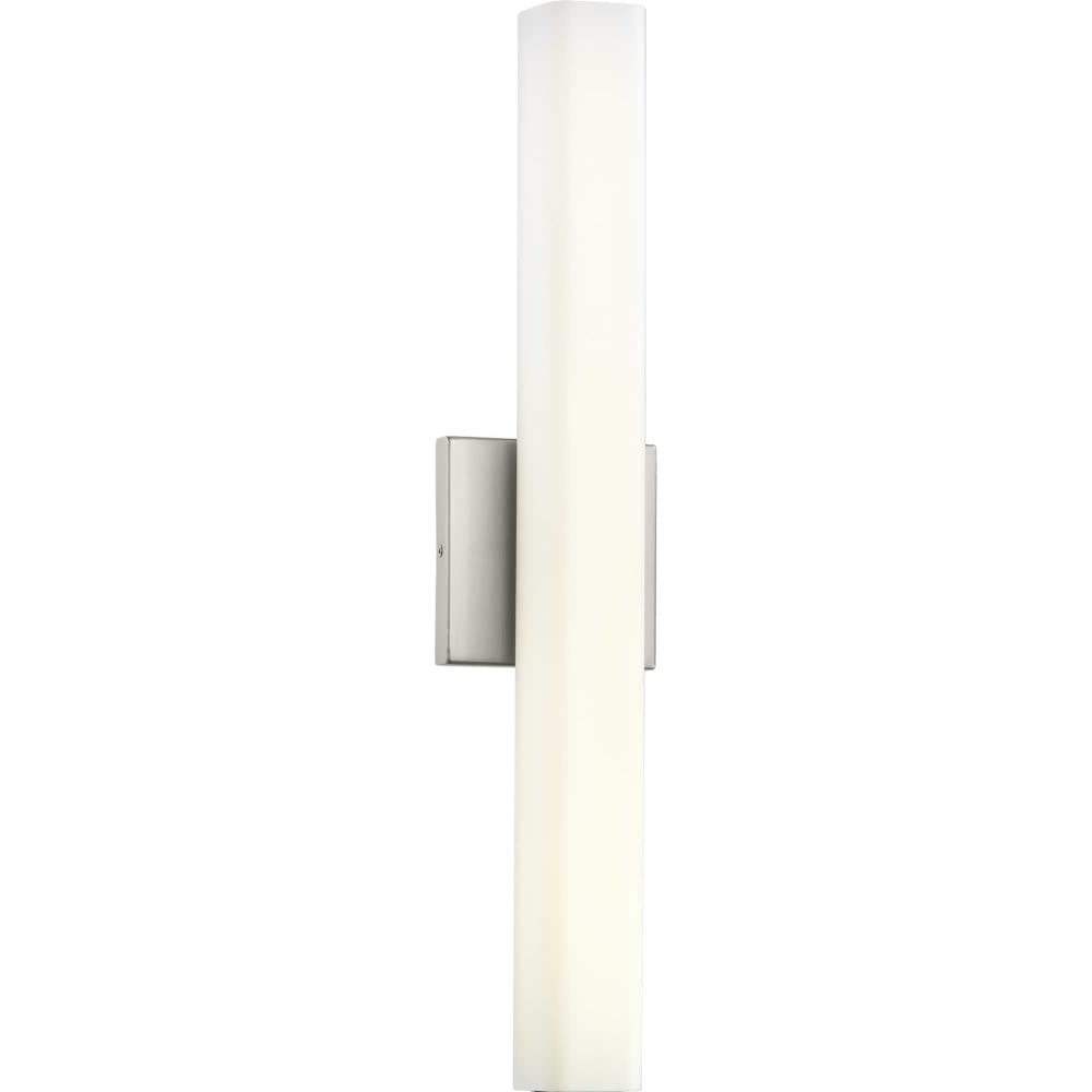 Progress Lighting Beam Led Collection 22'' Etched Opal Glass Modern Bath Vanity Light Architectural Bronze