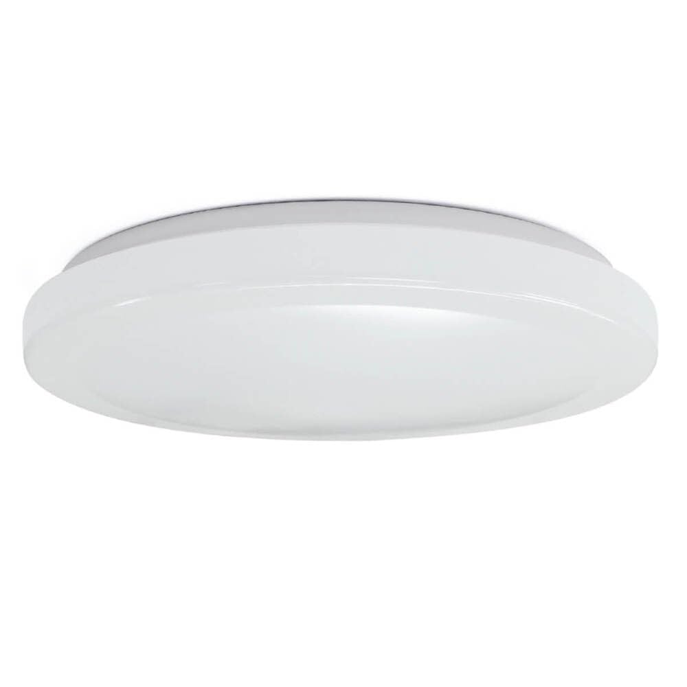Feit Electric 13 in. H x 13 in. W x 3.8 in. L White LED Ceiling Light Fixture