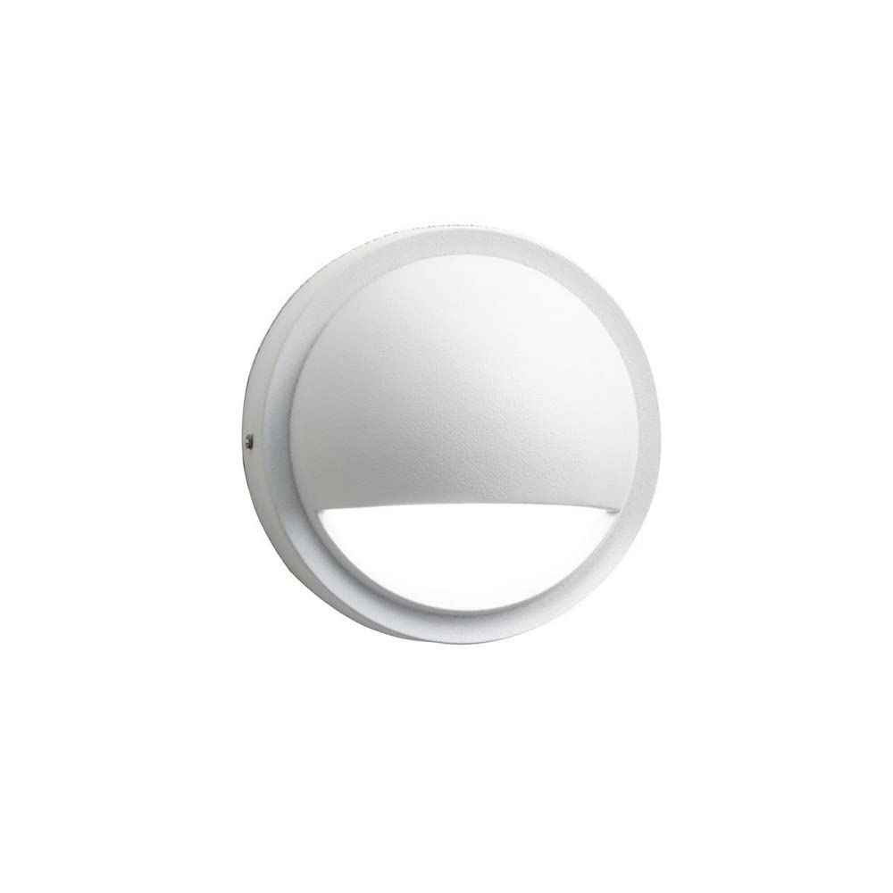 Kichler 15764WHT27R Half Moon LED Deck Light