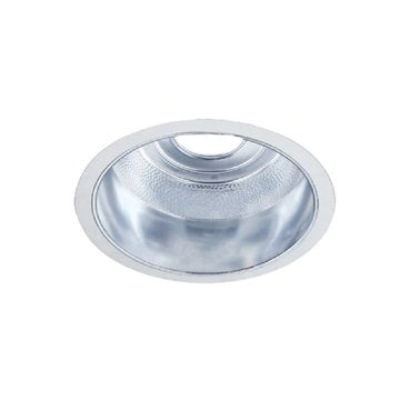 Jesco Lighting Tm881Chwh Accessory - 8&quot; Architectural Metal Halide Open Reflector Trim, Chrome/White Finish