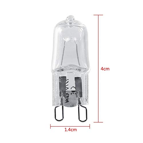 G9 Led Bulb Base Halogen Light Bulb, Warm White 2900K, 40W Halogen Equivalent, Non-Dimmable For Home Lighting, Pack Of 10