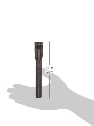 Maglite Mini Led 2-Cell Aa Flashlight With Holster, Black