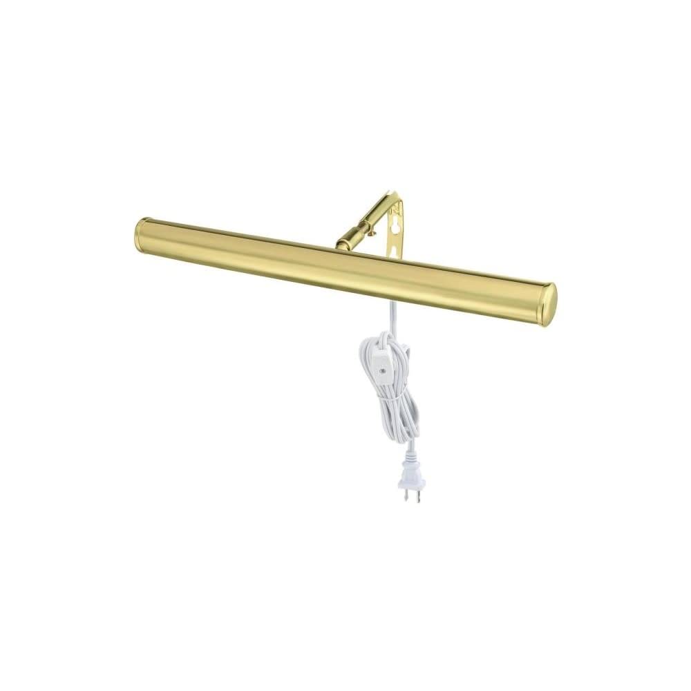 WESTINGHOUSE LIGHTING CORP 75051 14-Inch Polished Brass Picture Light Fixture Finish, 1 Pack