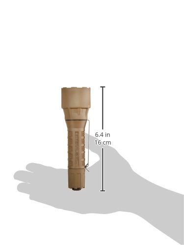 Streamlight 88861 PolyTac LED HP Flashlight with Lithium Batteries, Coyote - 275 Lumens