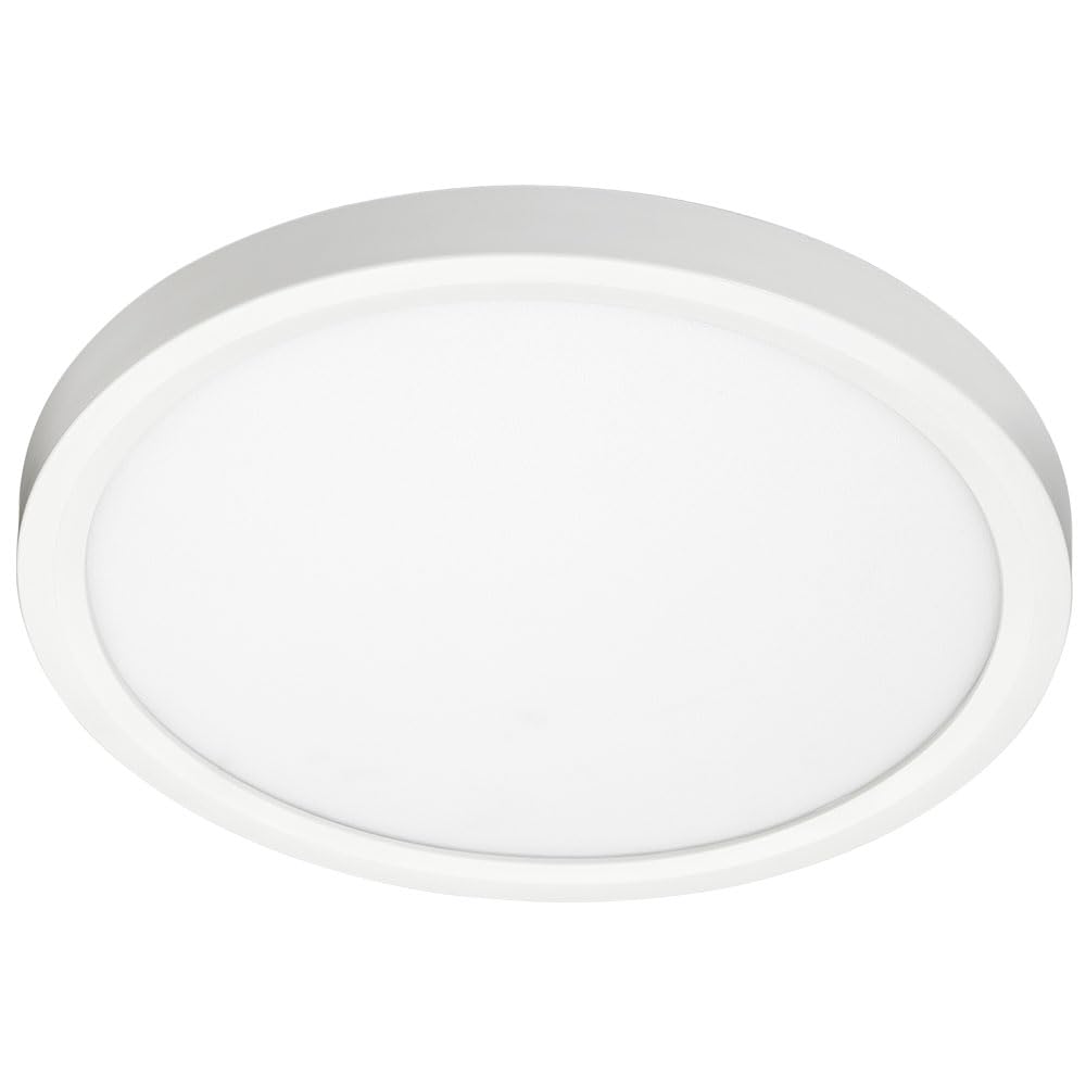 Juno SlimForm LED Downlight, 11 Inch, White, Switchable Color Temp, Aluminum, Model JSF 11IN 13LM SWW5 90CRI 120 FRPC WH