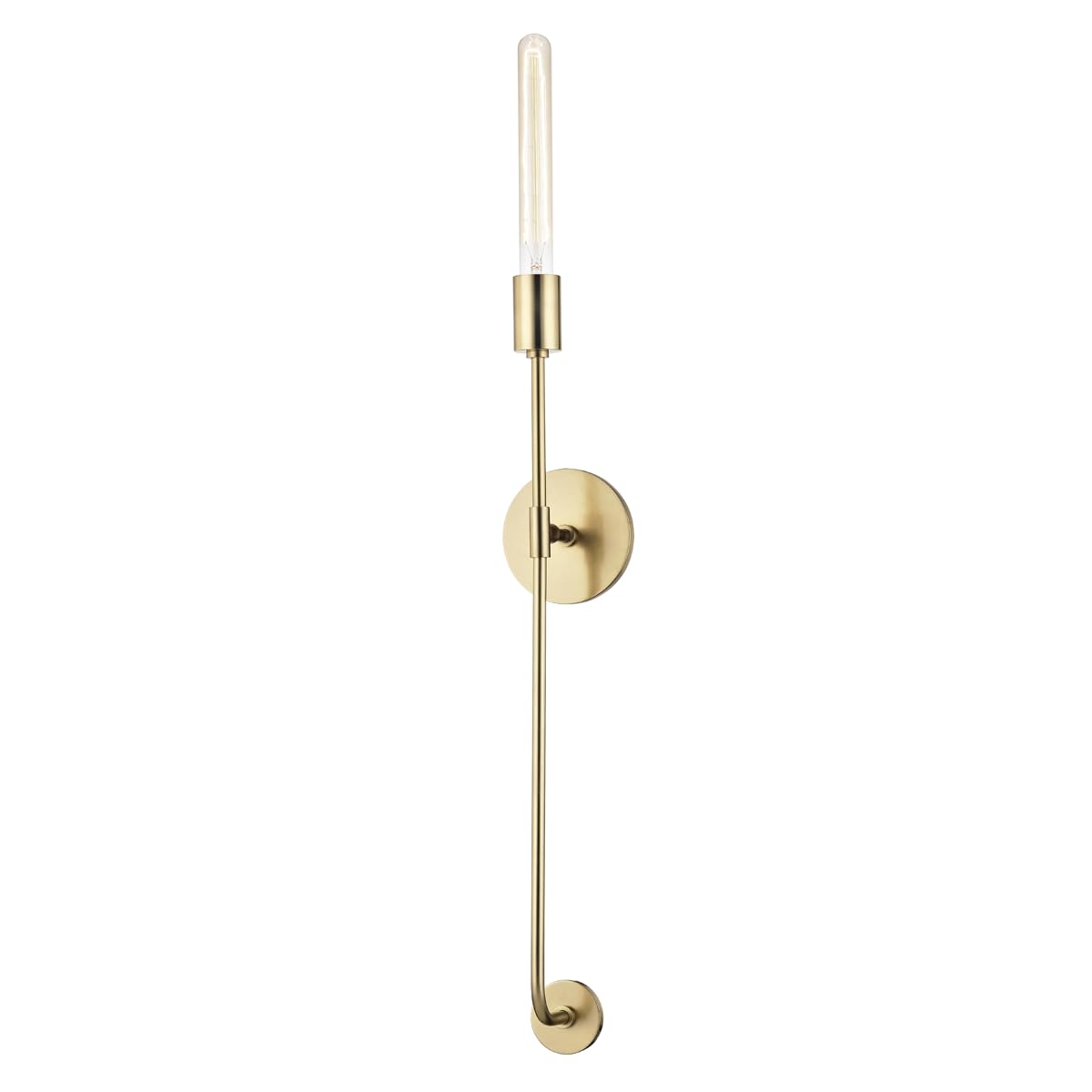 Mitzi H185101-AGB Dylan Wall Sconce, Brass