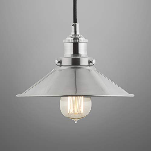 Linea di Liara Andante Pendant Light, Polished Chrome, Fixture Only, Model LL-P407-PC