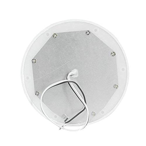 Dream Lighting RV Light - 12 Volt LED Ceiling Light, 800 Lumens, 8.5 Inch, Warm White 3000K, Surface Mount, Model 616905W, Aluminum
