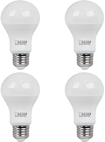 Feit Electric A19 LED Bulb Soft White 60W Equivalent 4 Pack - Copper