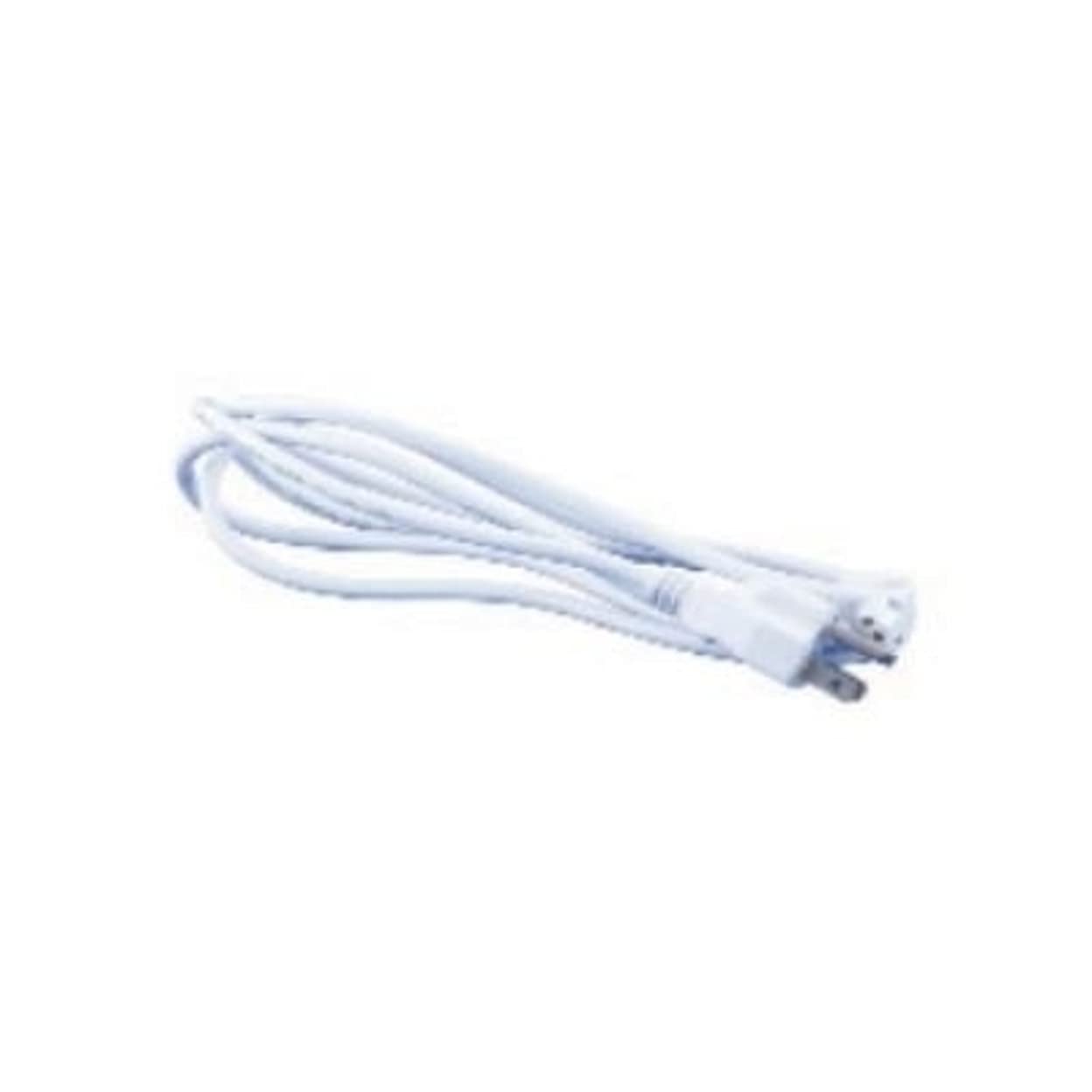 Jesco Lighting SG-PCL Right Angle Power Cord, 72in, 3-Prong Plug, White Finish