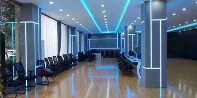 Kd-Tec 384Led/M Cob Flexible Led Strip Light 16.4Ft Dc12V Ice Blue Vinyl