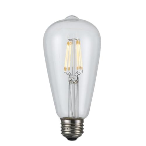 Edison Led Bulb, 6W,22K, E26 Socket Base