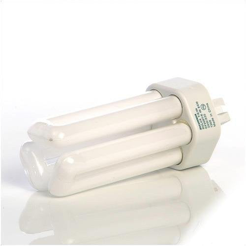 SYLVANIA 26W Compact Fluorescent Light Bulb, 3500K, 1746 Lumens, 12 Pack, White, T4 Shape, 4-Pin GX24