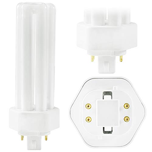 GE Biax 32 Watt T/E ECO Fluorescent Bulbs, 3500K, 6 Count, Model 43216-1842