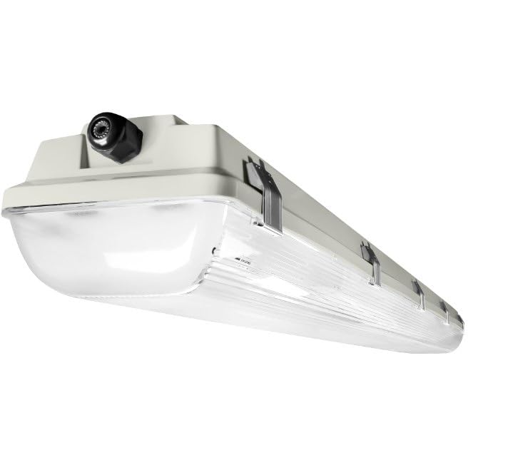 Fluorolite Plastics| Acrylic Vapor Proof Replacement Lens | 6-3/8'' X 49-11/16'' X 2-1/8'' D (Pack Of 6)