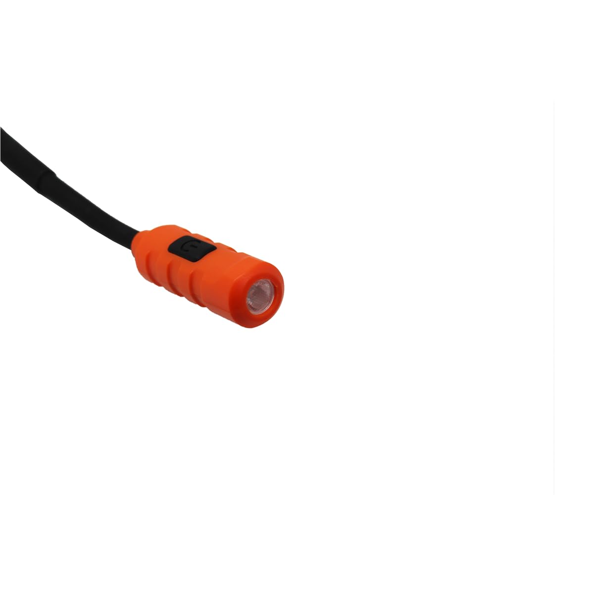 K Tool International Xd5523 Automotive Led Flexible Neck Work Light For Garages, Repair Shops, And Diy, Rechargeable, Dimmable, 150 To 300 Lumens, 3.7V, 2 Light Modes, Ip54 Rating, Orange/Black