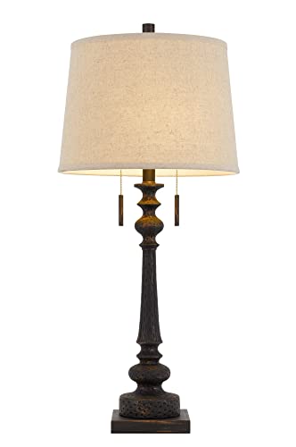 Cal Lighting Bo-3024Tb Table Lamp, Rustic Iron
