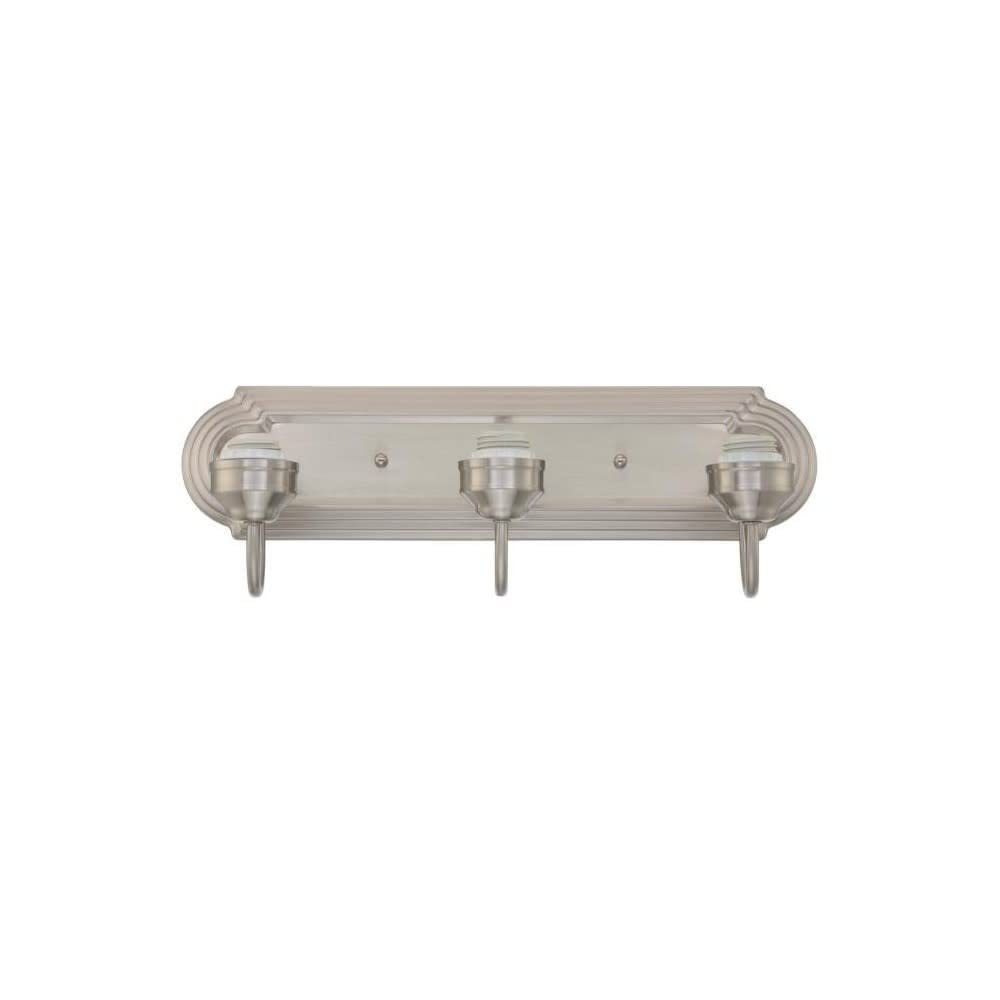 Westinghouse 6300800 Wall Fixture, 3 Lights, Brushed Nickel Finish, Stylish Design