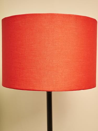 Crosscut Furniture Metal Floor Lamp with 3 shelves (Lily Red)