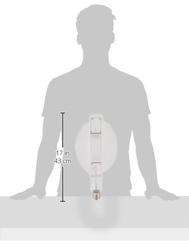 Plusrite 1029 Metal Halide 1000W BT56 Arc Tube 4200K ANSI M47/E Universal Burn, Color: 6