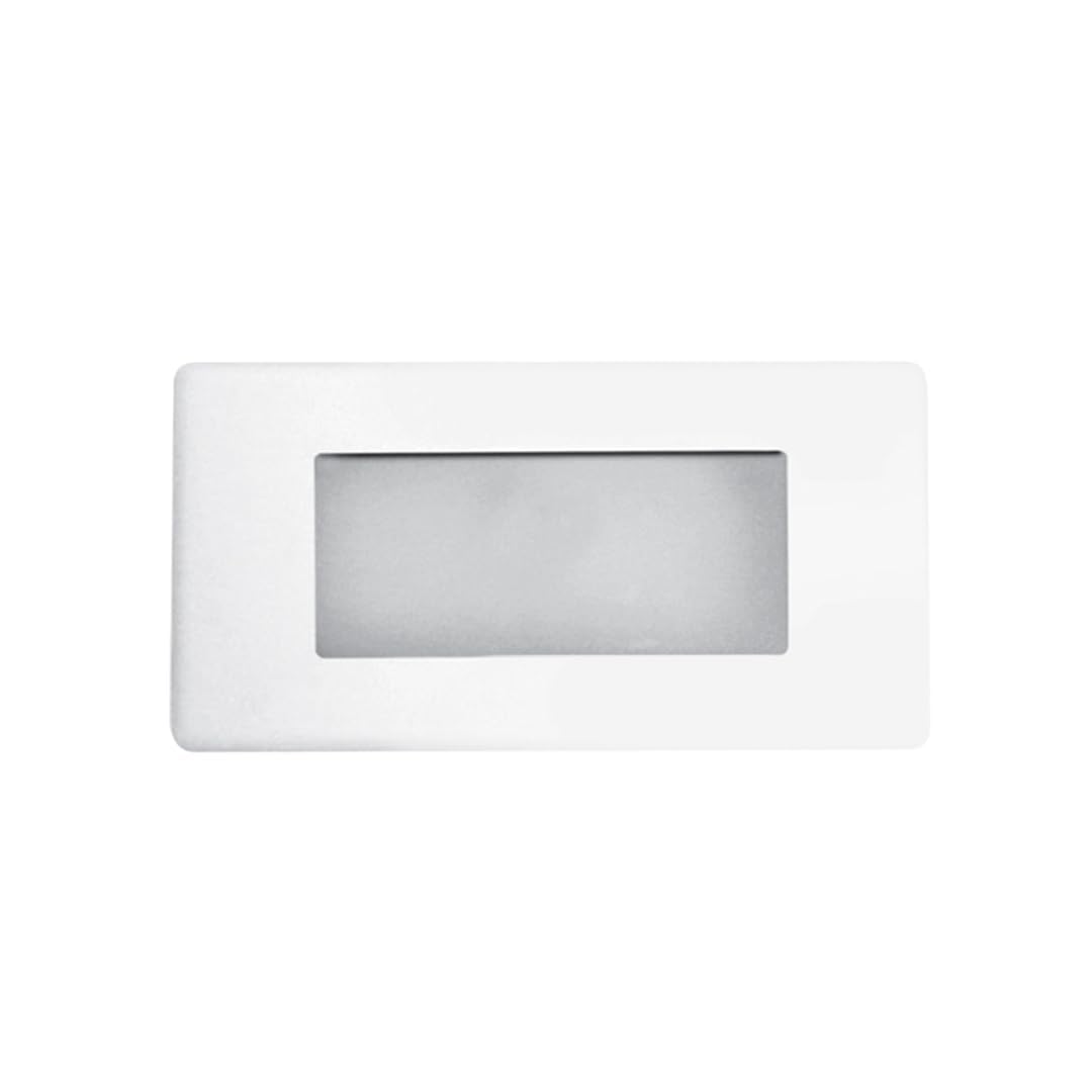 Elco Lighting Open Faceplate for ELST11W Step Lights - Wall Cover Plate & Versatile Light Fixture Cover for Ceiling, Recessed, a
