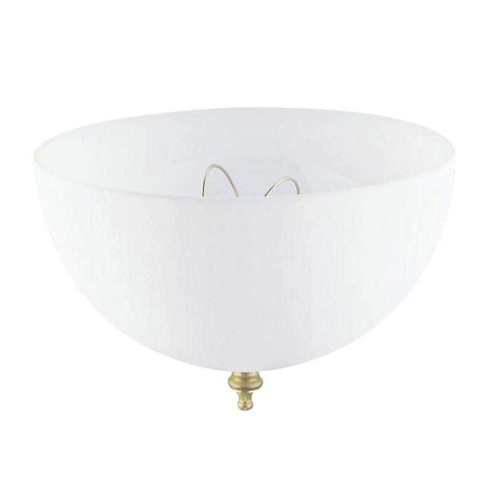 Westinghouse Lighting Clip On Shade, 7 3/4in Acrylic, White, Model 81494