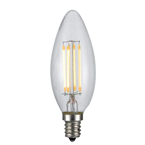 Led Edison Bulb, 4W, 22K, E12 Socket Base