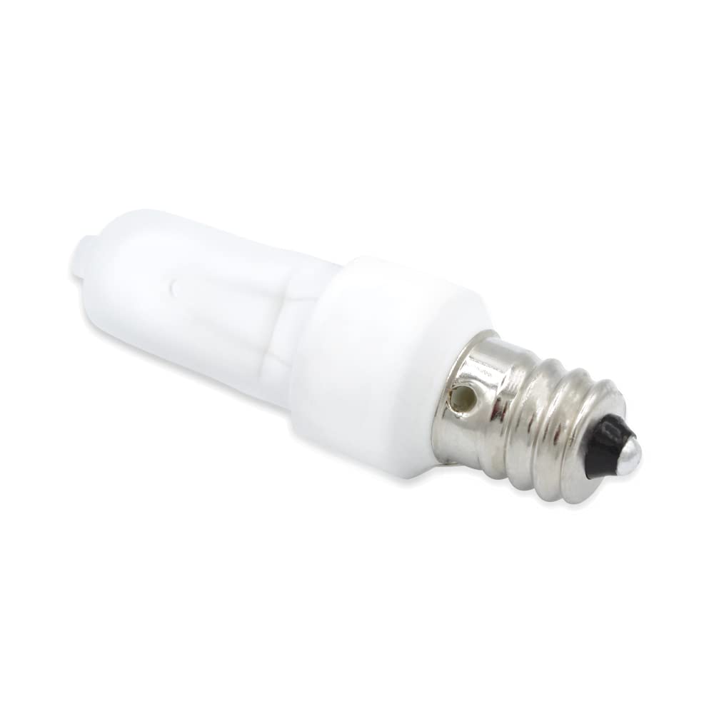 Technical Precision 60 Watt Kx60Fr/E12 Jd Replacement Bulb 120V 60W T3 Krypton Replacement Bulb - Frosted - 2700K Warm White - 10 Pack