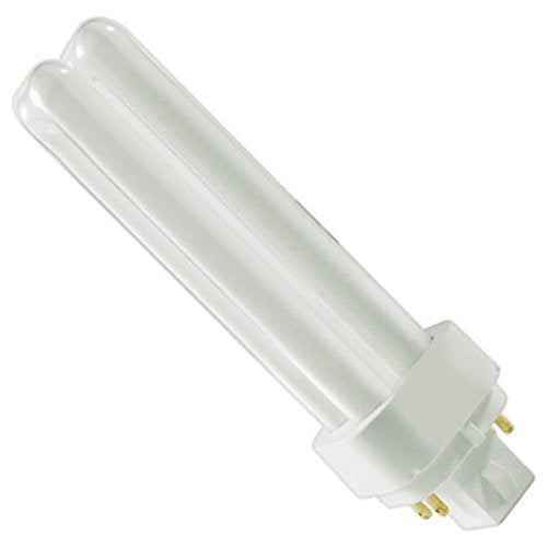 Circle (10 Pack PLD-26W 827, 4 Pin G24q-3, 26 Watt Double Tube, Compact Fluorescent Light Bulb, Replaces Sylvania 20684 CF26DD/E